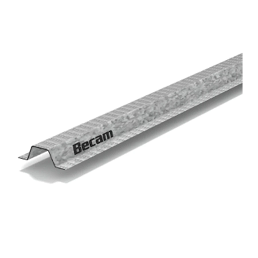Perfil omega 2cm cal 26 de 3 mts BECAM