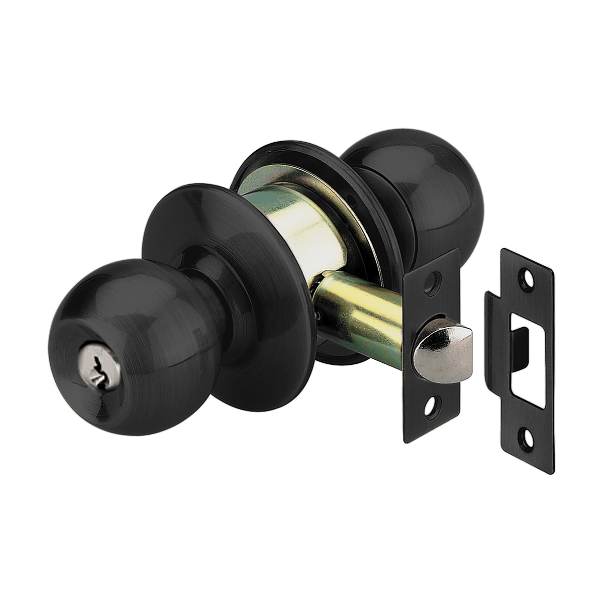 Pomo con Llave Negro
