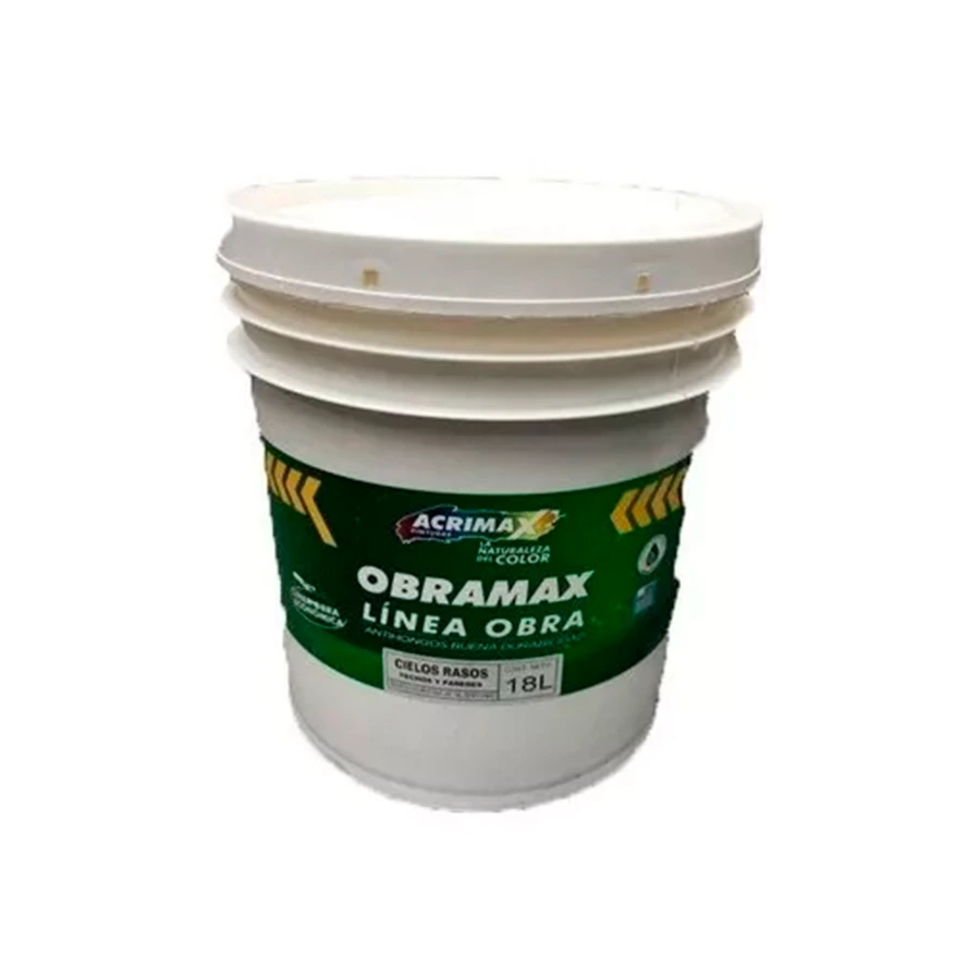 Cielorraso anithongo obramax 18lt