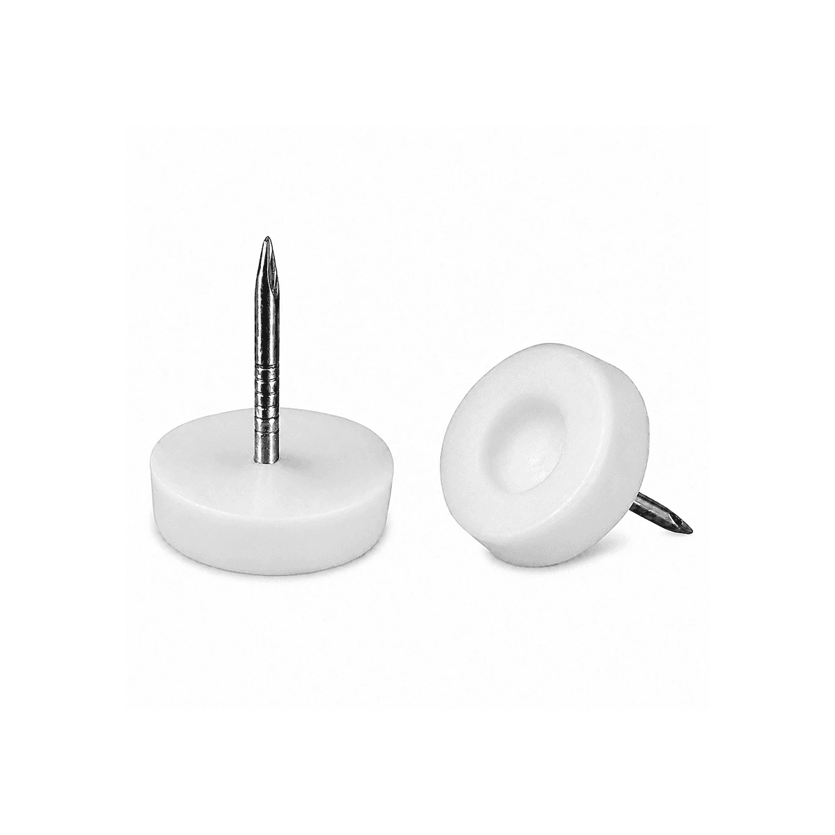 Deslizador para Muebles 18 mm Blanco