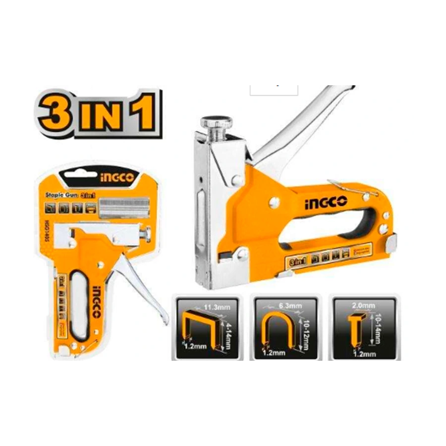 Engrampadora INGCO 3 en 1