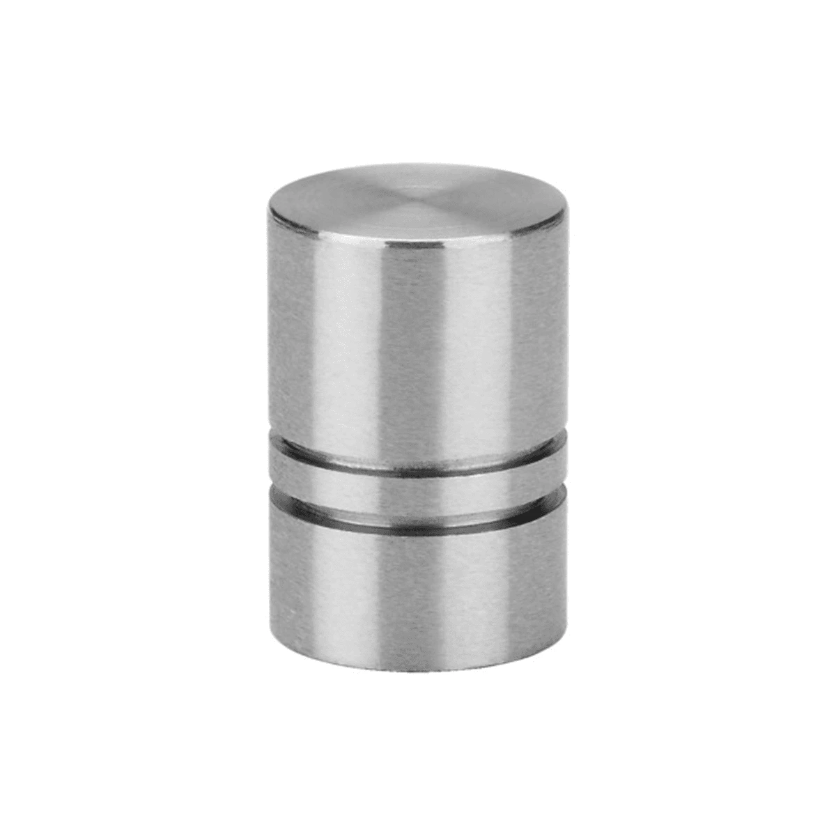 Tirador Perilla Abedul de Níquel 20 mm
