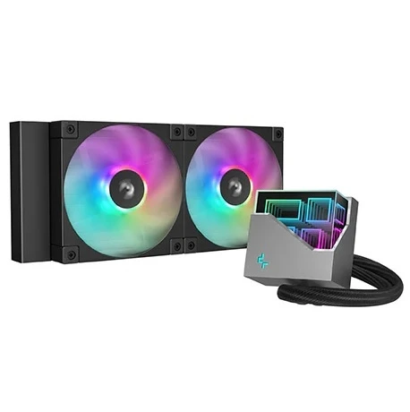 Cooler Liquido DeepCool LT360 ARGB negro