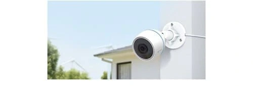 Cámara Vigilancia Ezviz H3c 5mp Wi-fi Blanco Bullet Blanco Diseño resistente a la intemperie IP67 Exterior
