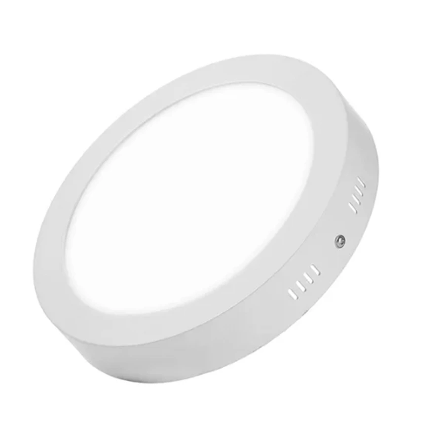 Panel Led Exterior 18w Redonda Fria