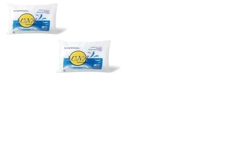 Pack 2 Almohadas Antialérgica Especial Ind Uruguaya Lavable Sommier Luna
