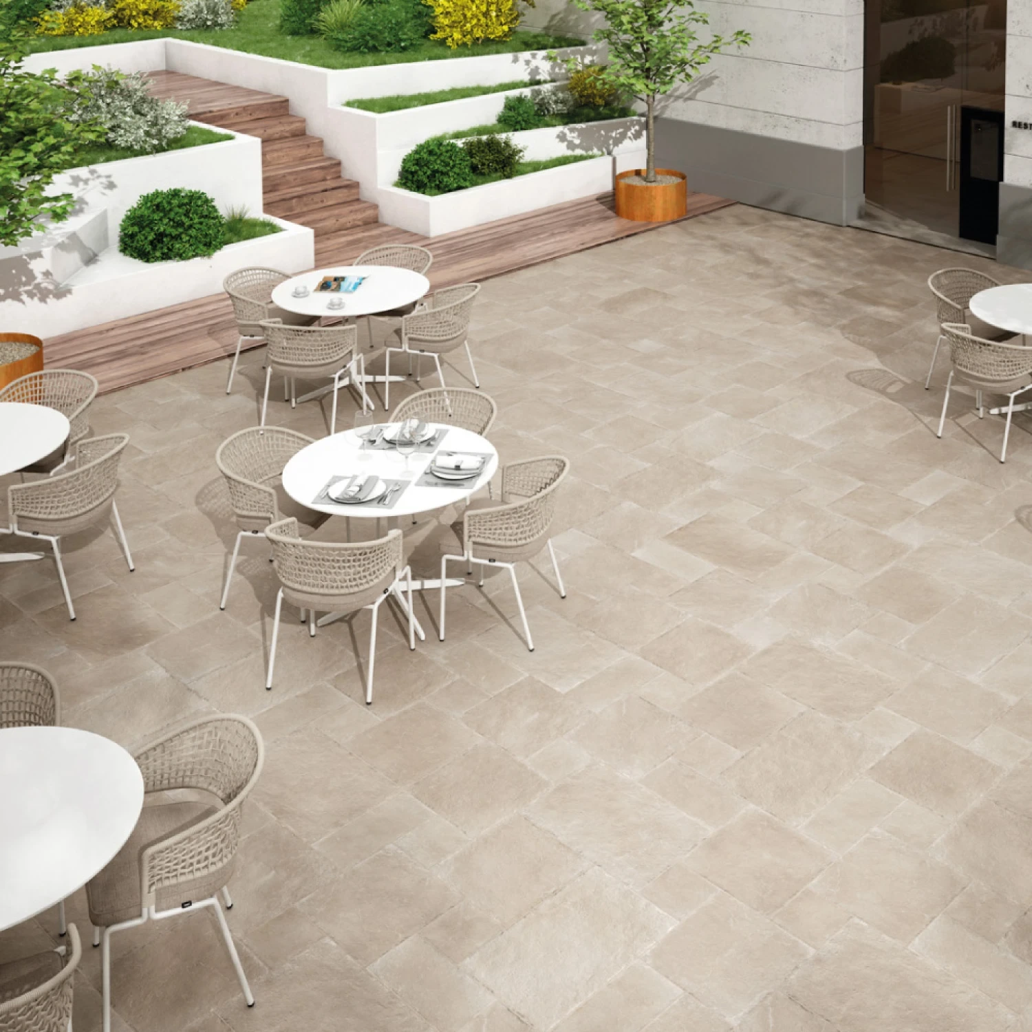 Porcelanato Modular Meribel Beige Mate