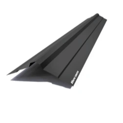Cumbrera lisa con cresta por unidad ALUZINC