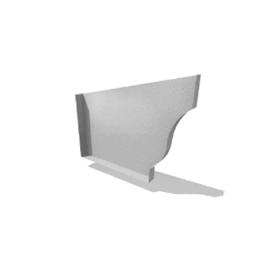 Tapa aluzinc para canalon unidad