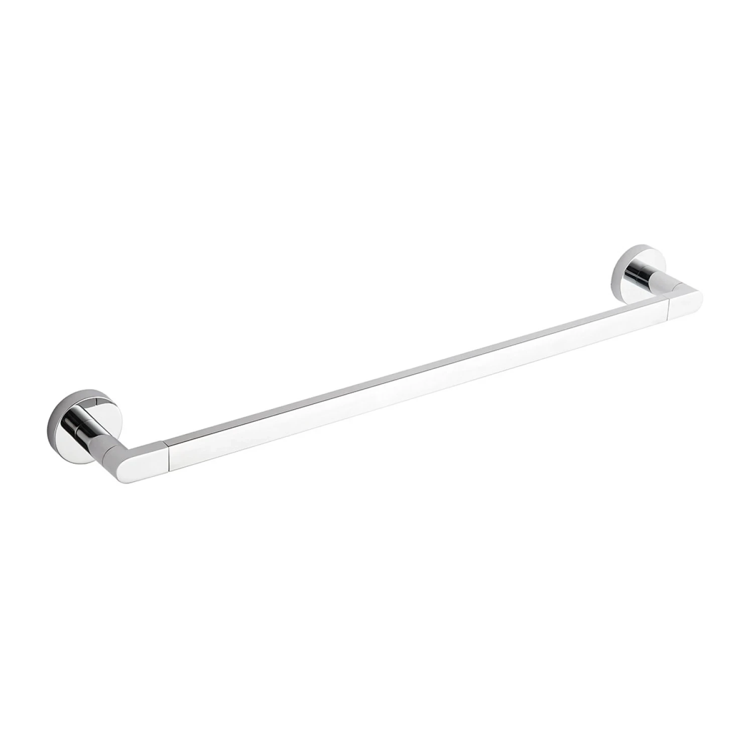 Toallero Recto De Zinc Cromado 58.5cm