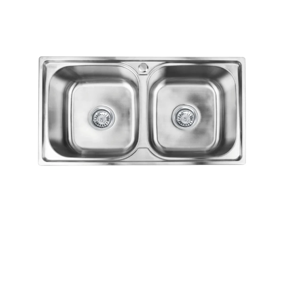 Pileta Doble 78 x 43 x 20 Sobreponer
