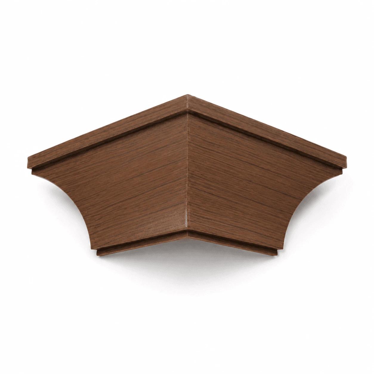 Esquinero de PVC Mogno