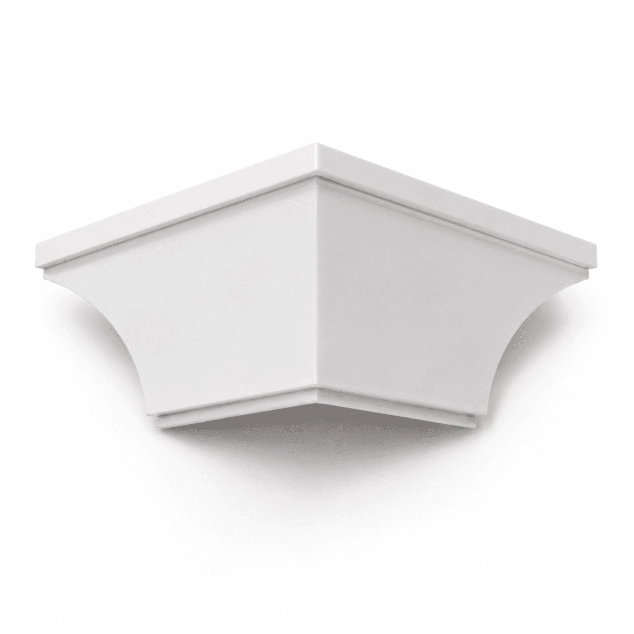 Esquinero de PVC Blanco