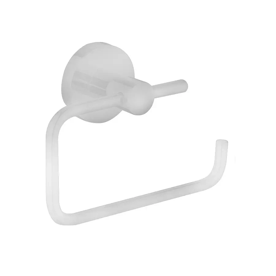Portarrollo sin tapa Inox White Matt