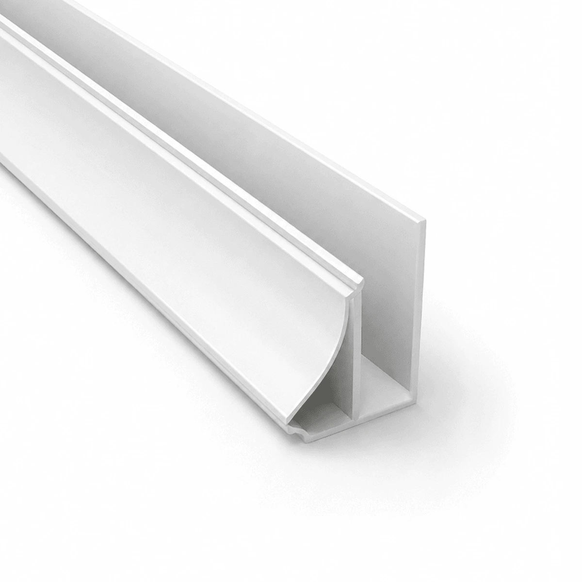 Moldura Perimetral de PVC Blanco 6 m