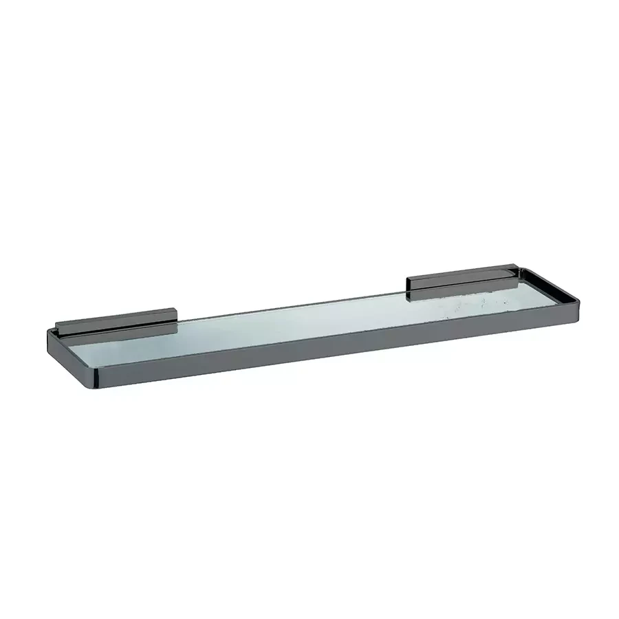 Repisa de Vidrio Rock Gun Metal