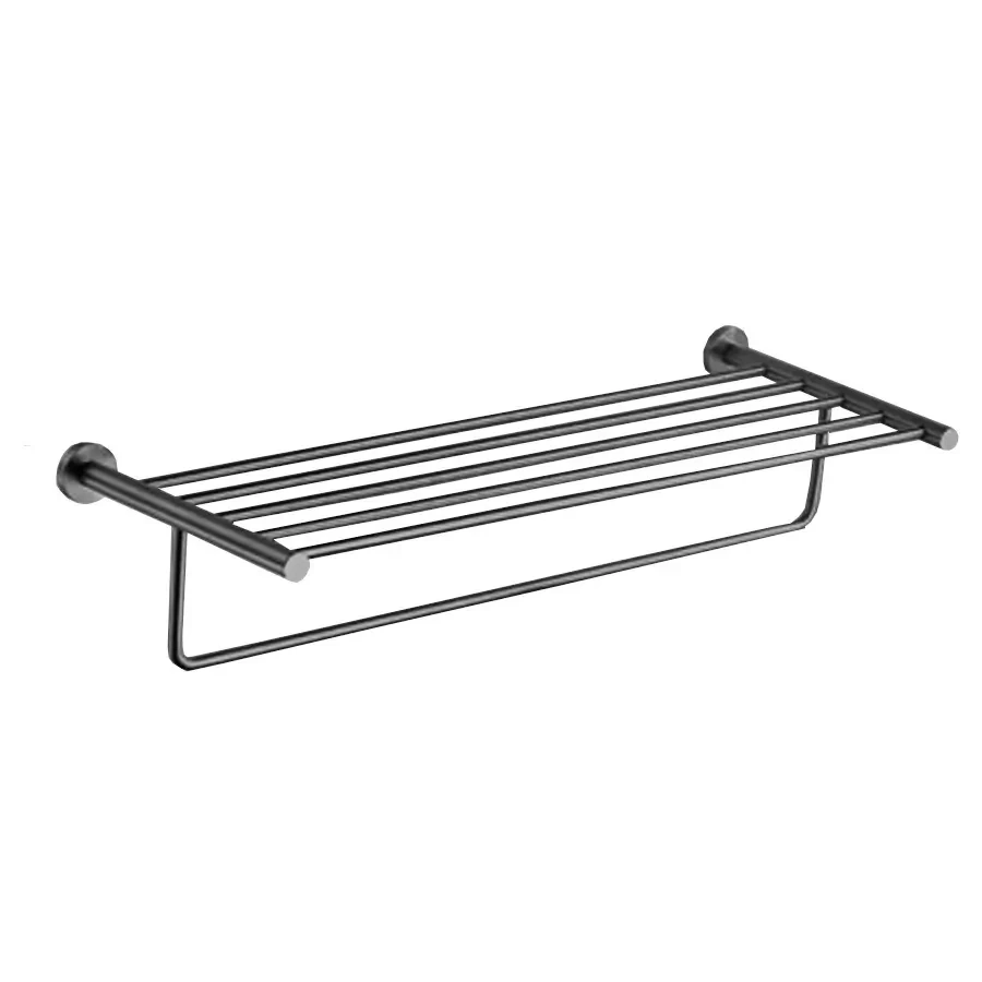 Toallero hotel Inox Gun Metal