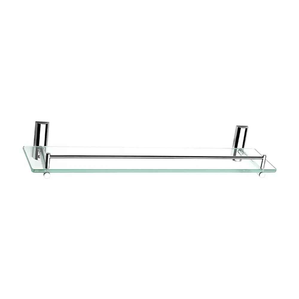 Repisa de vidrio Easy cromo
