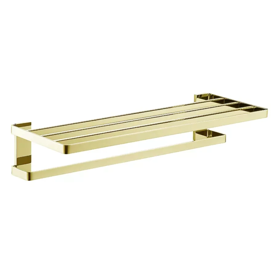 Toallero Hotel Rock Brushed Gold