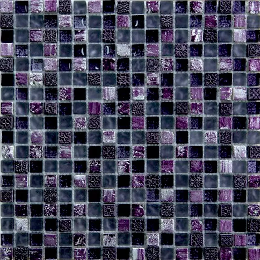 Mosaico Vidrio tonos violetas – RG15004