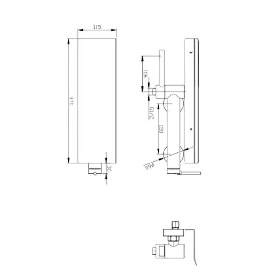 Bañera exterior Vital INOX