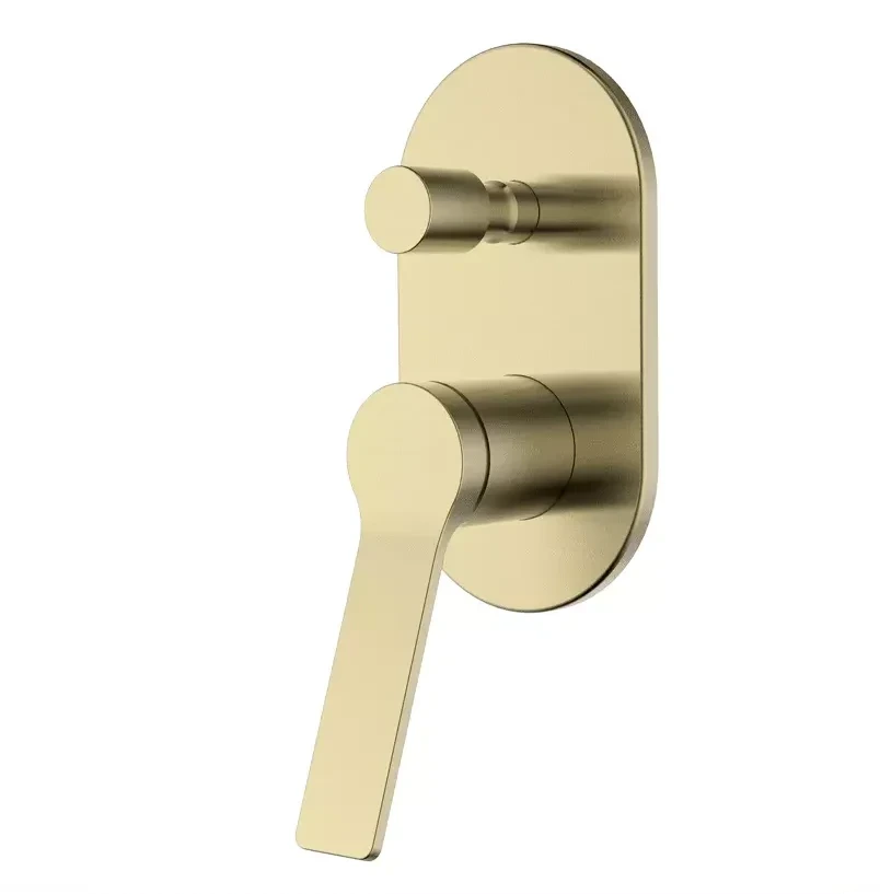 Bañera de embutir Pura Brushed Gold