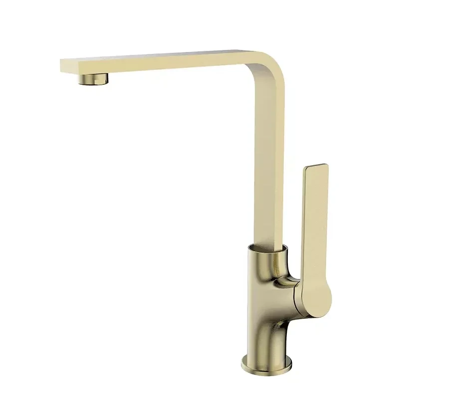 Grifería cocina Pura Brushed Gold