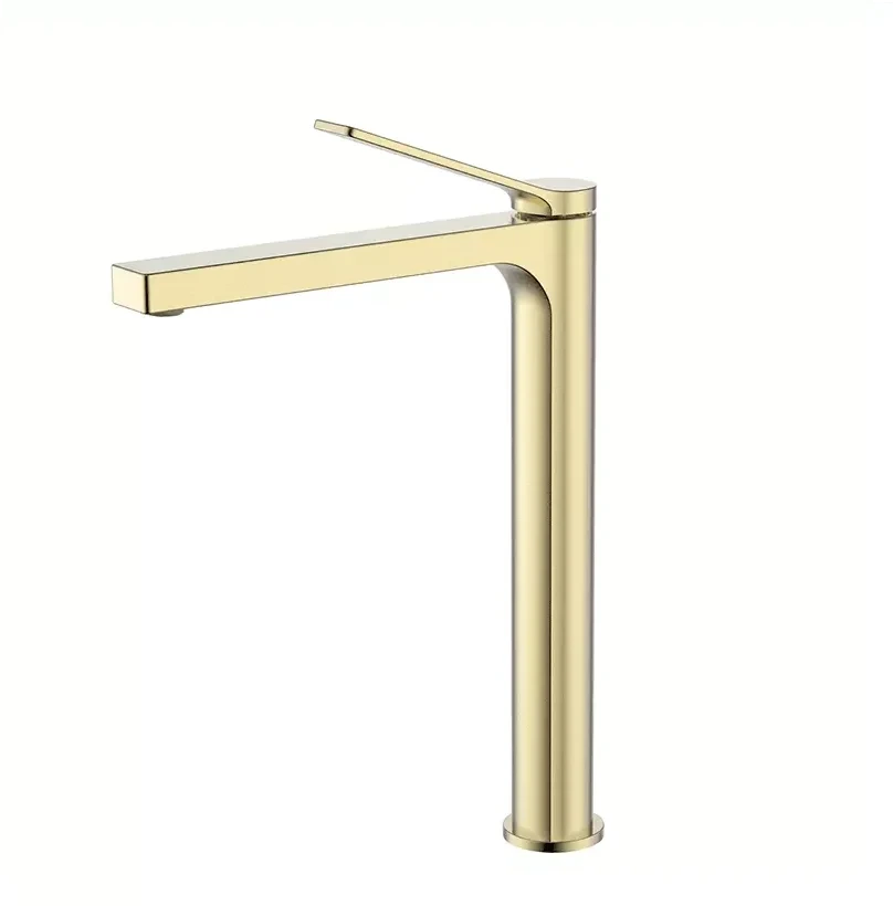 Lavatorio alto Pura Brushed Gold
