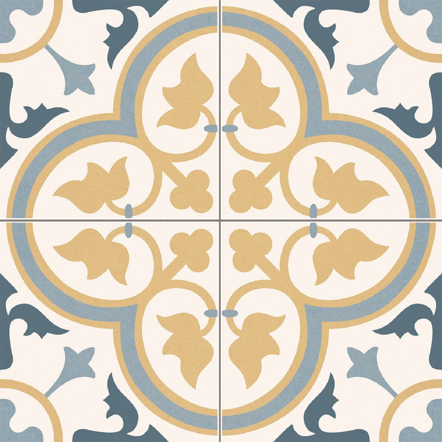 Porcelanato Beige Tipo Patchwork Precorte 45X45cm