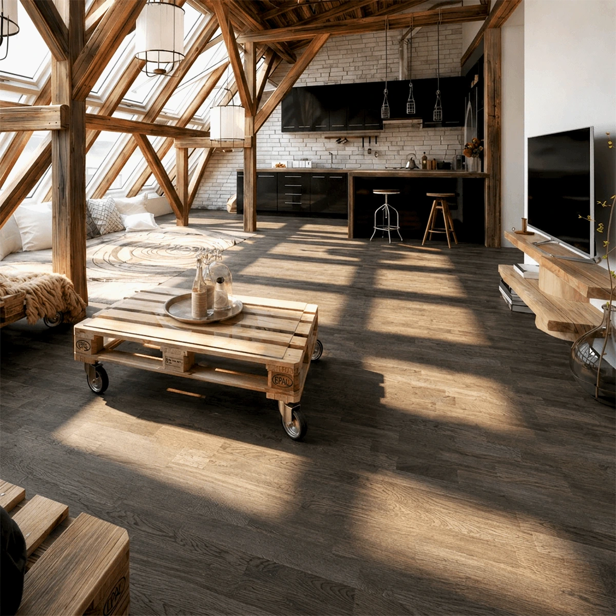 Piso Ingenieril Roble Trend