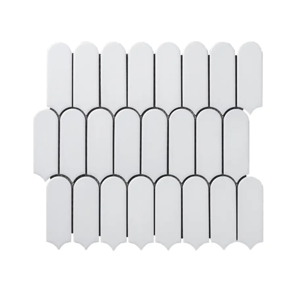 RG-X4 – Mosaico Pluma Blanco 28 x 29,6 cm