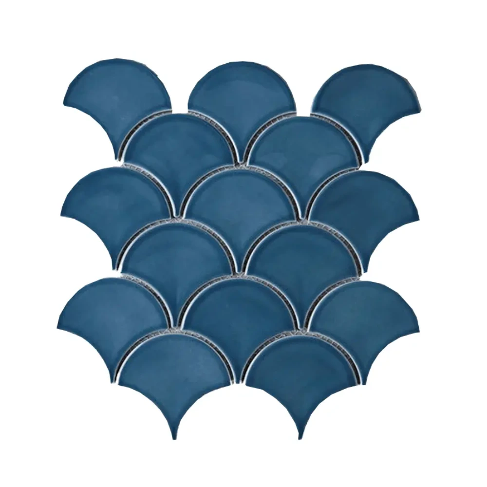 RG-A2602 – Mosaico Escama Azul  25.9 x 27.3 cm