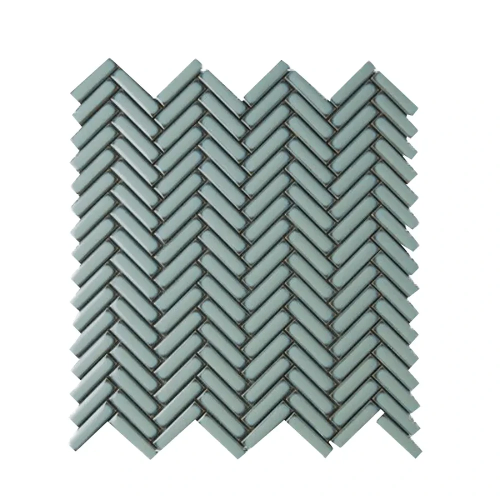 RG-728A – Mosaico Trenza Verde Claro  30,6 x 29,9 cm