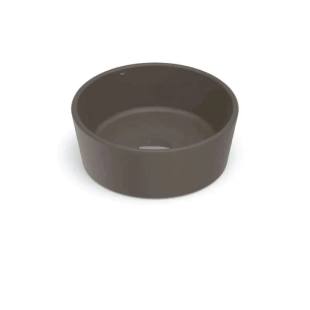 Bacha de Apoyo Óptica CR35 cm Café Mate
