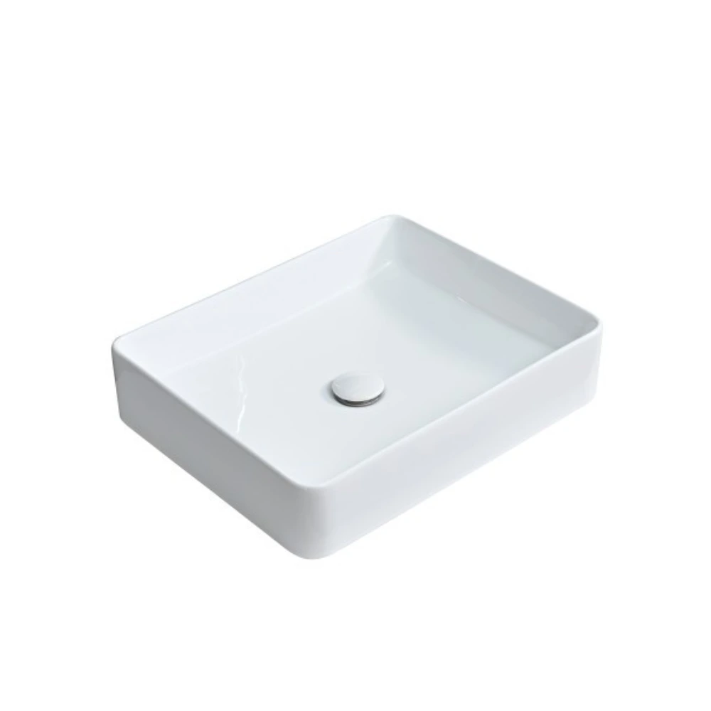 Bacha de Apoyo Rectangular Loza 50 x 40