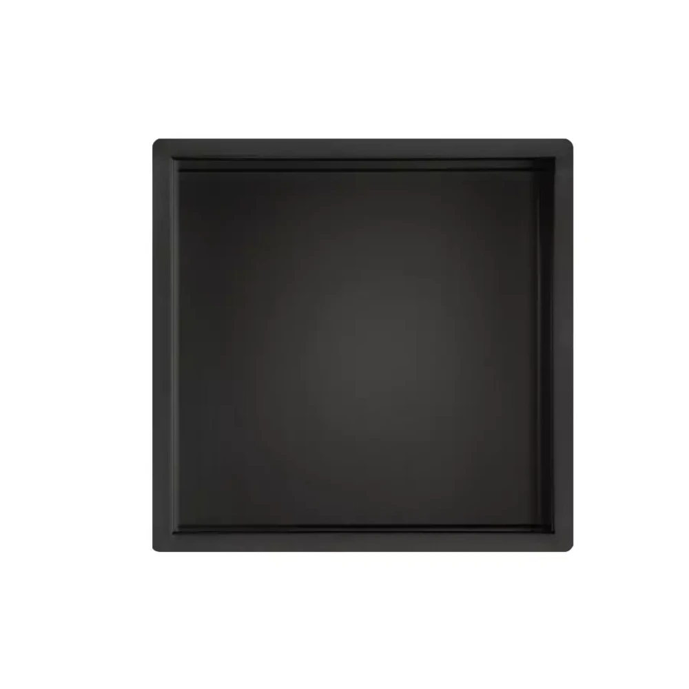 Nicho para ducha Negro Mate  30 x 30 cm Hotellerie Inox
