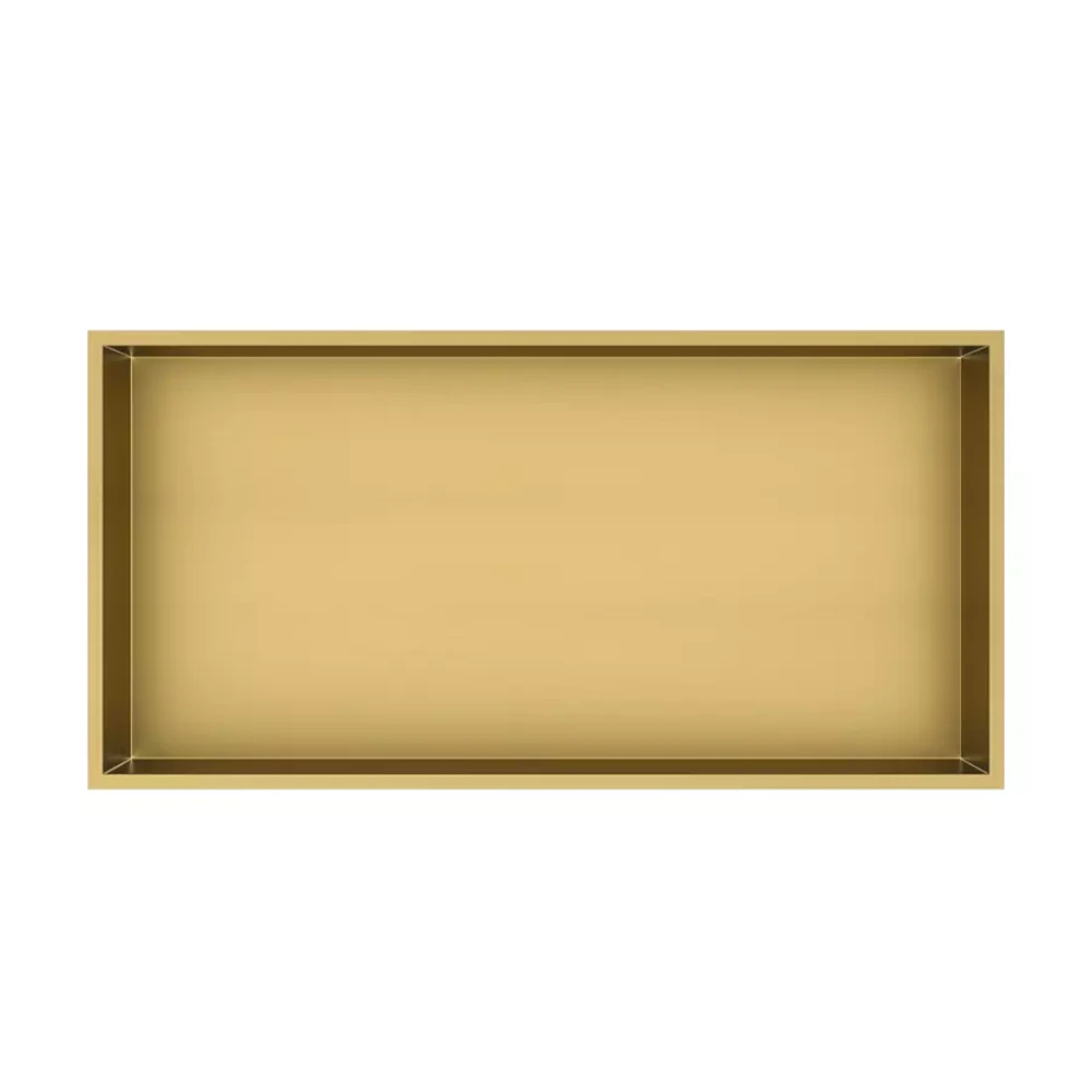 Nicho para ducha Brushed Gold 60 x 30cm Hotellerie Acero Inox