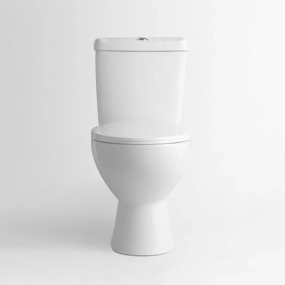 Inodoro GRAND  Largo Con Tapa Cierre Suave Blanco Brillo – 64 x 36.5 cm