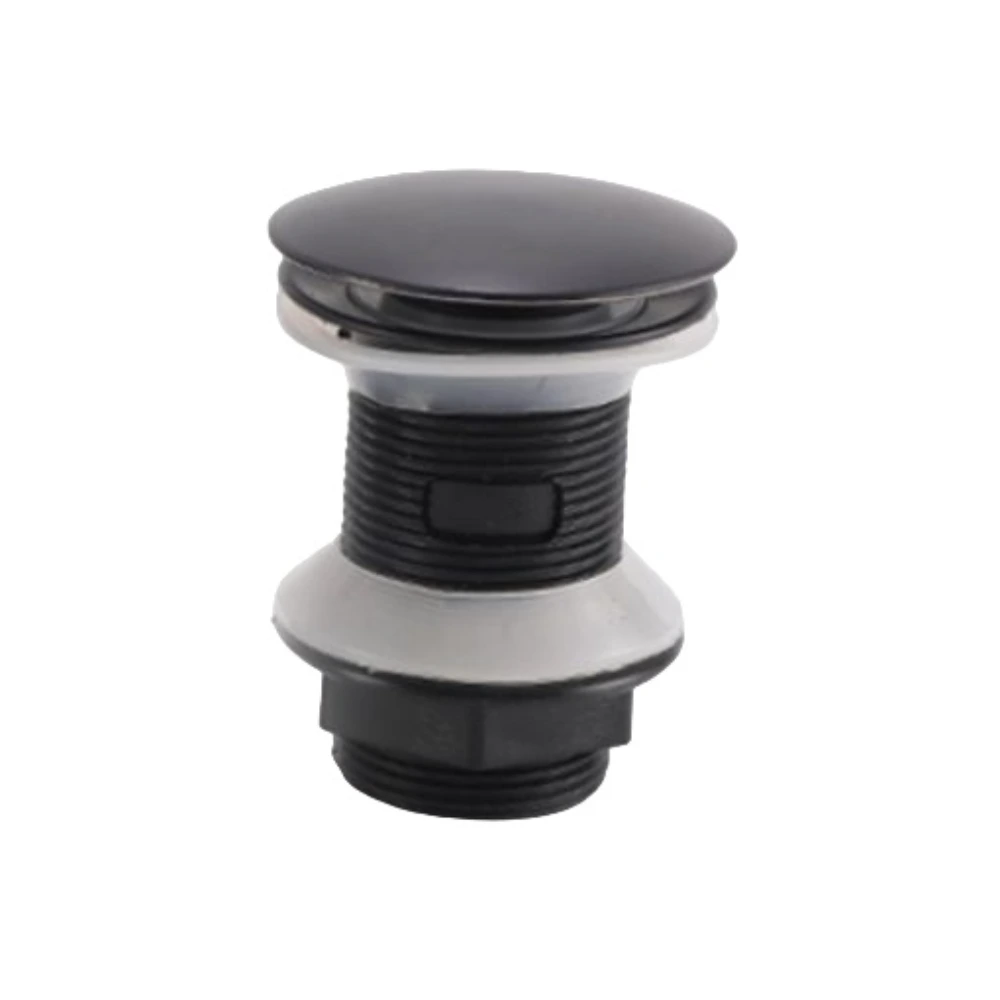 50790 – Valvula  Tip-Top  ABS PLASTICO CROMADA NEGRA  1 1/4