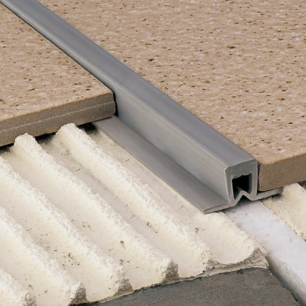 RG-410G  – JUNTA DE DILATACIÓN PVC GRIS 244 cm ( TODO DE PVC )