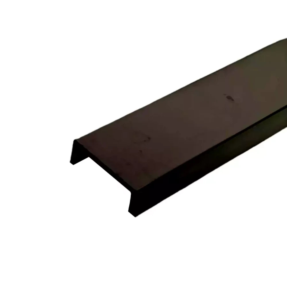 RG-1624BK LISTELLO ACERO MATE NEGRO  2x1x244 cm