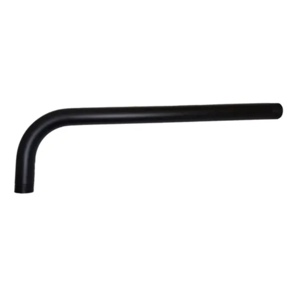 50225 -Brazo de ducha 30cm negro mate