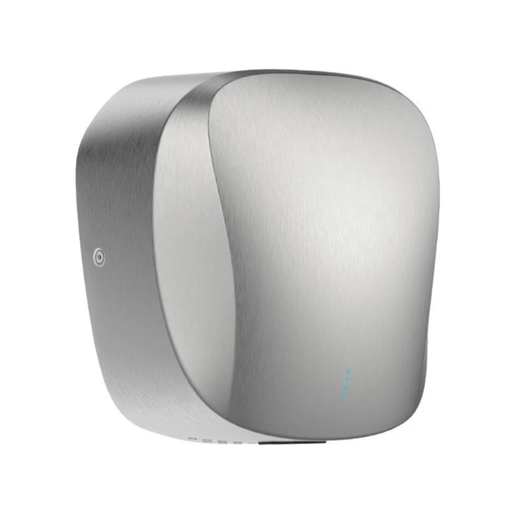 Secador De Manos Inox 1400W Con Luz Led