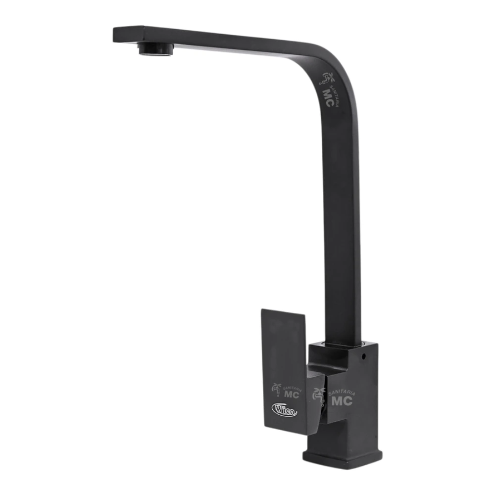 54105- Monoc Cocina Acero Color NEGRO WICO CUADRO PICO