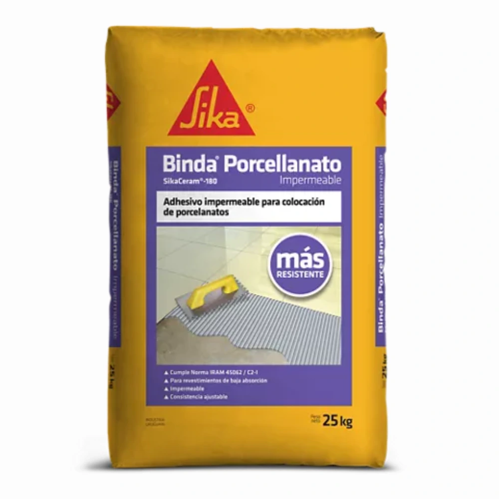 Sika Binda Porcelanato Impermeable 25 k