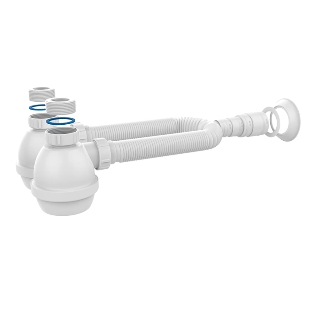 51379 – Sifion Doble c/ Botella  BLUKIT BLANCO
