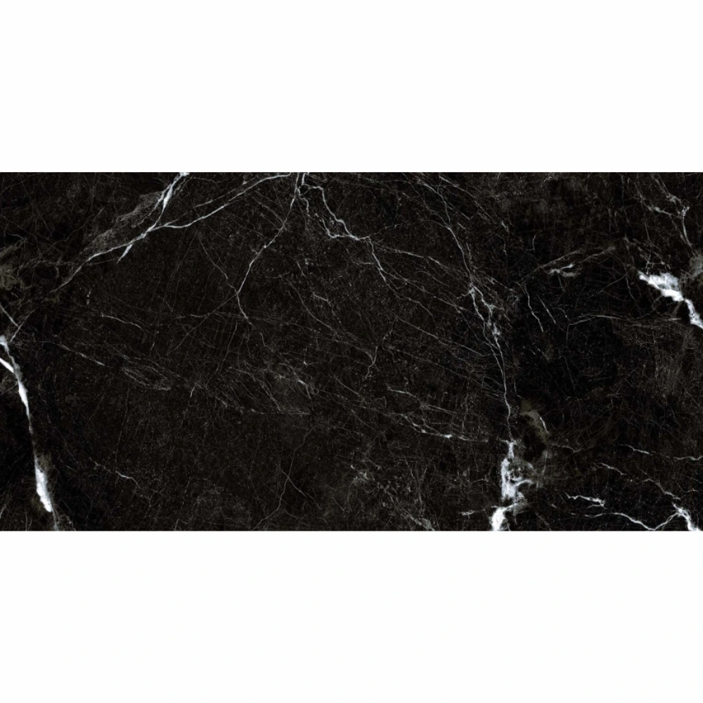 Porcelanato Charm Negro Marmolado Mate