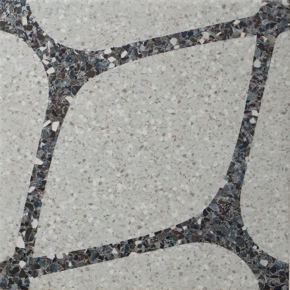 Diseño 4560-COIMBRA-Piedra Gris Negro 20 x 20 cm Piso Pared