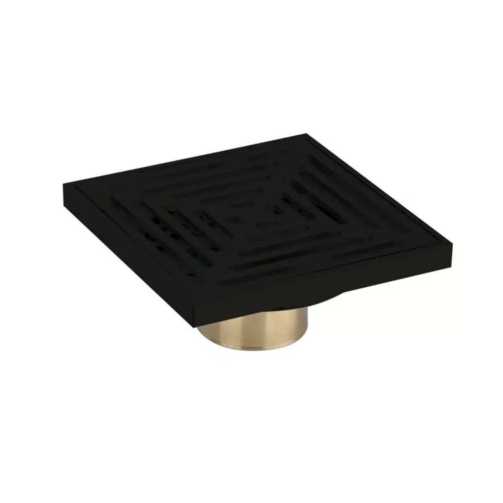 Rejilla ducha 10×10 cm Grid Inox Black