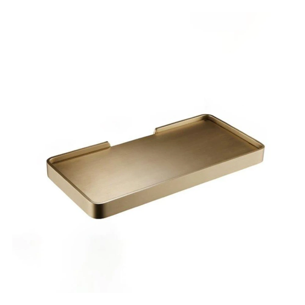 Jabonera -Dorado Mate-Ac Inox Color Oro Cepillado Linea Mantua